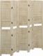 vidaXL Parawan pokojowy, 5-panelowy, 175x165 cm, drewno paulowni 1