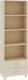 vidaXL Regał, miodowy brąz, 60x35x180 cm, drewno sosnowe 2