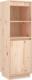 vidaXL Wysoka szafka, 37x34x110 cm, lite drewno sosnowe 2