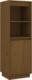 vidaXL Regał, miodowy brąz, 37x34x110 cm, lite drewno sosnowe 2
