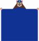Carbotex Kocyk Coral Psi Patrol Chase 110x140 cm z kapturem 1