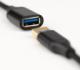 Kabel USB Reagle USB-A - USB-A 3 m Czarny 2