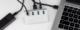 HUB USB Fideco H418S 4x USB-A 3.2 Gen2 7