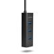 HUB USB Axagon 1x microUSB  + 4x USB-A 3.0 (HUE-S2B) 3