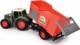 Dickie Traktor Fendt z przyczepą 26cm FARM DICKIE 3