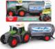 Dickie Traktor Fendt z przyczepą na mleko 26cm FARM DICKIE 1