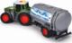 Dickie Traktor Fendt z przyczepą na mleko 26cm FARM DICKIE 2