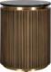 Richmond Interiors RICHMOND stolik IRONVILLE 50 cm - marmur, metal, MDF, sklejka brzozowa 1