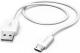 Kabel USB Hama USB-A - microUSB 1.4 m Biały (001736280000) 1