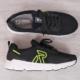 Rieker Buty sportowe męskie siatkowe czarne Rieker 07802-01 40 4