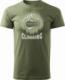 Topslang Koszulka z górami w góry wspinaczka climbing karabińczyk męska khaki REGULAR XXL 1