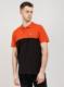 Tommy Hilfiger Polówka męska DM0DM12217-XOC czarny/pomarańczowy r. S 1