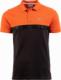Tommy Hilfiger Polówka męska DM0DM12217-XOC czarny/pomarańczowy r. S 1