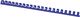 Office Products GRZBIETY DO BINDOWANIA OFFICE PRODUCTS, A4, 14MM (115 KARTEK), 100 SZT., NIEBIESKIE 20241415-01 1