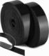 Wobell Rzepowa taśma samoprzylepna w rolce 25mm czarna 4,57m 2