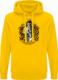 Babaco Bluza męska z kapturem Harry Potter 021 Harry Potter Żółty Rozmiar: XS 1