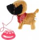 Piesek interaktywny Mops chodzący na smyczy 516504 3