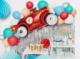 PartyDeco Balon foliowy Auto, 93x48cm, mix one size 4