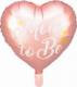 PartyDeco Balon foliowy Mom to Be, 35cm, różowy one size 1