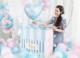 PartyDeco Balon foliowy Mom to Be, 35cm, niebieski one size 4