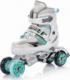 Rolki Meteor 4w1 Seasons z wymienną płozą regulowane białe r. 38-41 6
