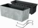 Prosperplast Doniczka z hakami Urbi Case Beton Effect DUC400EW beton 2