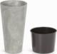 Prosperplast Doniczka z wkładem Tubus Slim Effect DTUS200E beton 3