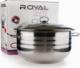 Royal Song Garnek 10L duży głęboki stalowy Royal Song Indukcja Gaz 3