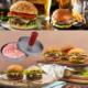 Retoo PRASA FORMA DO HAMBURGERÓW BURGERÓW KOTLETÓW GRILL 10