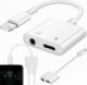 Adapter USB Retoo PRZEJŚCIÓWKA LIGHTNING JACK IPHONE 7 8 X ADAPTER 1