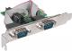 Kontroler Manhattan PCI-Express Portu Szeregowego 2x RS232/COM (152082) 1