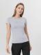 4f Koszulka damska H4Z22-TSD016 Jasny niebieski r.S 3