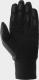 4f Rękawice H4Z22-REU003 Głęboka czerń r. M 2