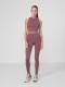 4f Spodnie damskie H4Z22-SPDF012 Burgundowy r. M/L 1