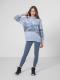 4f Spodnie damskie H4Z22-SPDTR060 Denim r. L 3