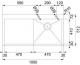 Zlewozmywak Franke Zlewozmywak Planar PPX 211 - 100 x 51.2 cm (127.0203.465) 1