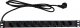 Listwa zasilająca Roline ROLINE 48.26cm 19 Zoll-Socket strip 9-fold Aluminium 2.0 m - 19071620 1