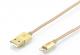 Kabel USB Ednet USB A/Lightning, 1m (31060) 4