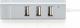 HUB USB Digitus 1x RJ-45  + 3x USB-A 2.0 (DA-70253) 3