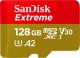 Karta SanDisk Extreme MicroSDXC 128 GB Class 10 UHS-I/U3 A2 V30 (SDSQXAA-128G-GN6MA) 1