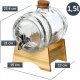 Kadax KADAX Beczułka szklana z kranikiem 1,5L pakiet 2sz 2