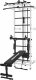 TOTALFIT Drabinka gimnastyczna KRAFT SYSTEM 3 w 1 biało-czarna 1