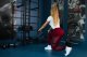 TOTALFIT Drabinka gimnastyczna KRAFT SYSTEM 3 w 1 biało-czarna 10
