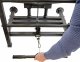 TOTALFIT Drabinka gimnastyczna KRAFT SYSTEM 3 w 1 biało-czarna 3