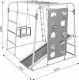 TOTALFIT Plac zabaw domowy START BABY 2 jasnozielony 1