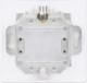 Intellinet Network Solutions Intellinet Gniazdo sieciowe podtynkowe 2x RJ45 Cat6 10G, STP, białe 5