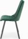Halmar WNĘTRZARSKIE K450 krzesło ciemny zielony (1p=4szt) 8