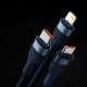 Kabel USB Baseus USB-A - USB-C + microUSB + Lightning 1.2 m Niebieski (CASS030003) 8