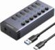 HUB USB Ugreen 7x USB-A 3.0 (UGR1228BLK) 1