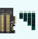Kontroler Ugreen Adapter PCIe 3.0 x4 do M.2 M-Key + M.2 B-Key 4
